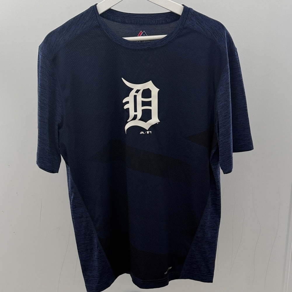Majestic Dark Blue Graphic Tee